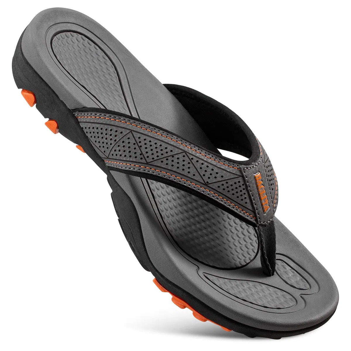 HAOLIRA Chanclas de Hombre para la Playa Piscina Sandalias Soporte Arco Verano Antideslizante Interior Exterior Zapatos