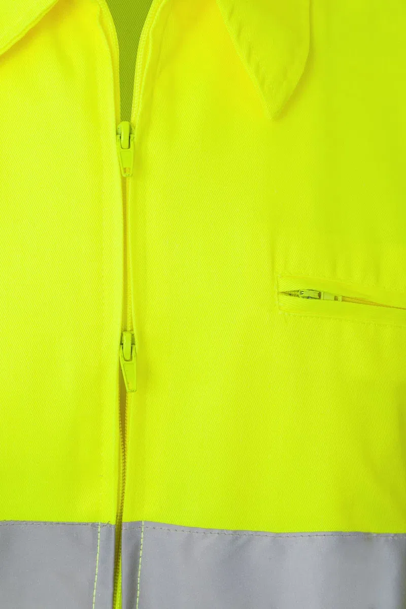 VELILLA 150; Mono de Alta Visibilidad; color Amarillo Flúor; Talla XL