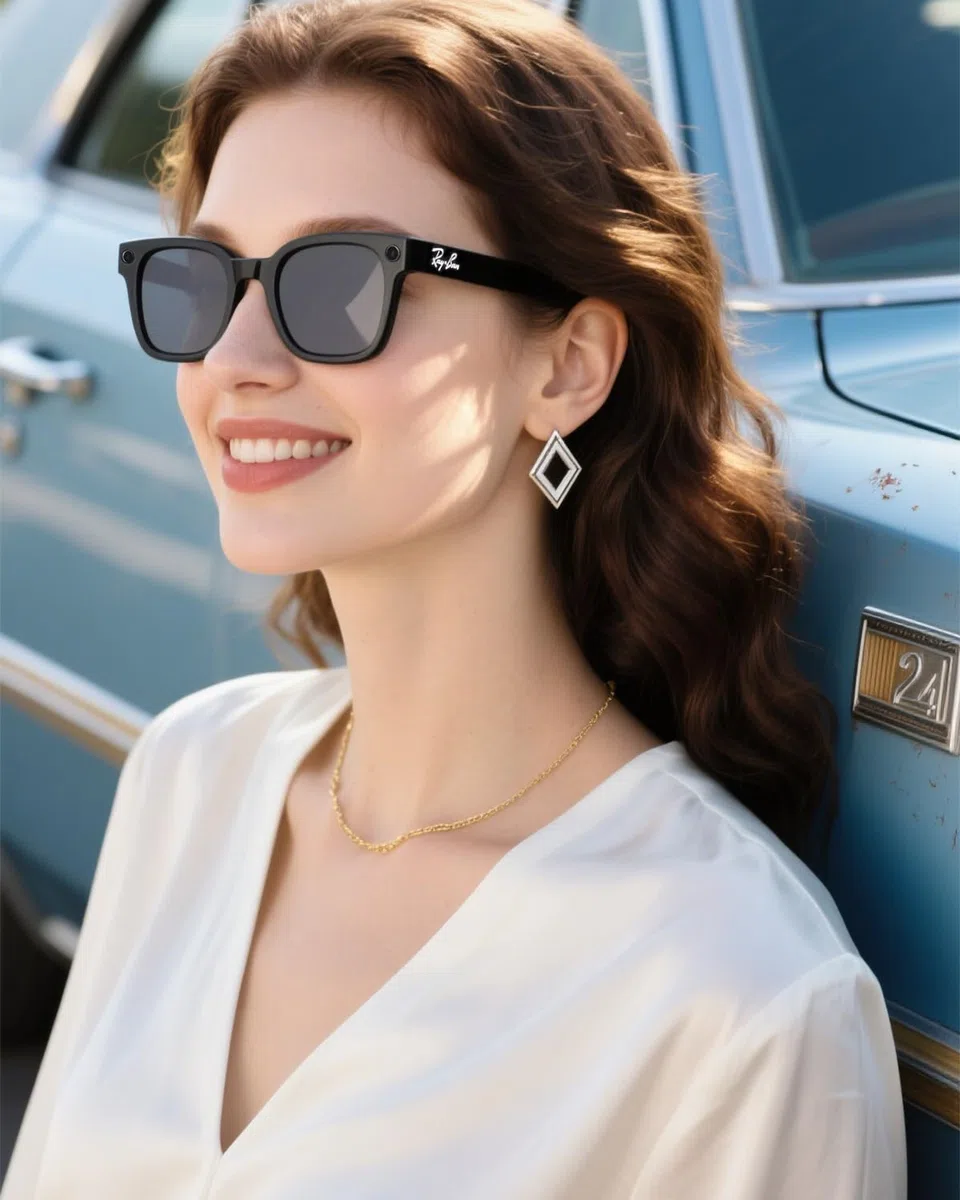 Lentes polarizadas de repuesto para Ray-Ban Meta Wayfarer RW4006 y Gen 2 RW4012 Regular (50-22)