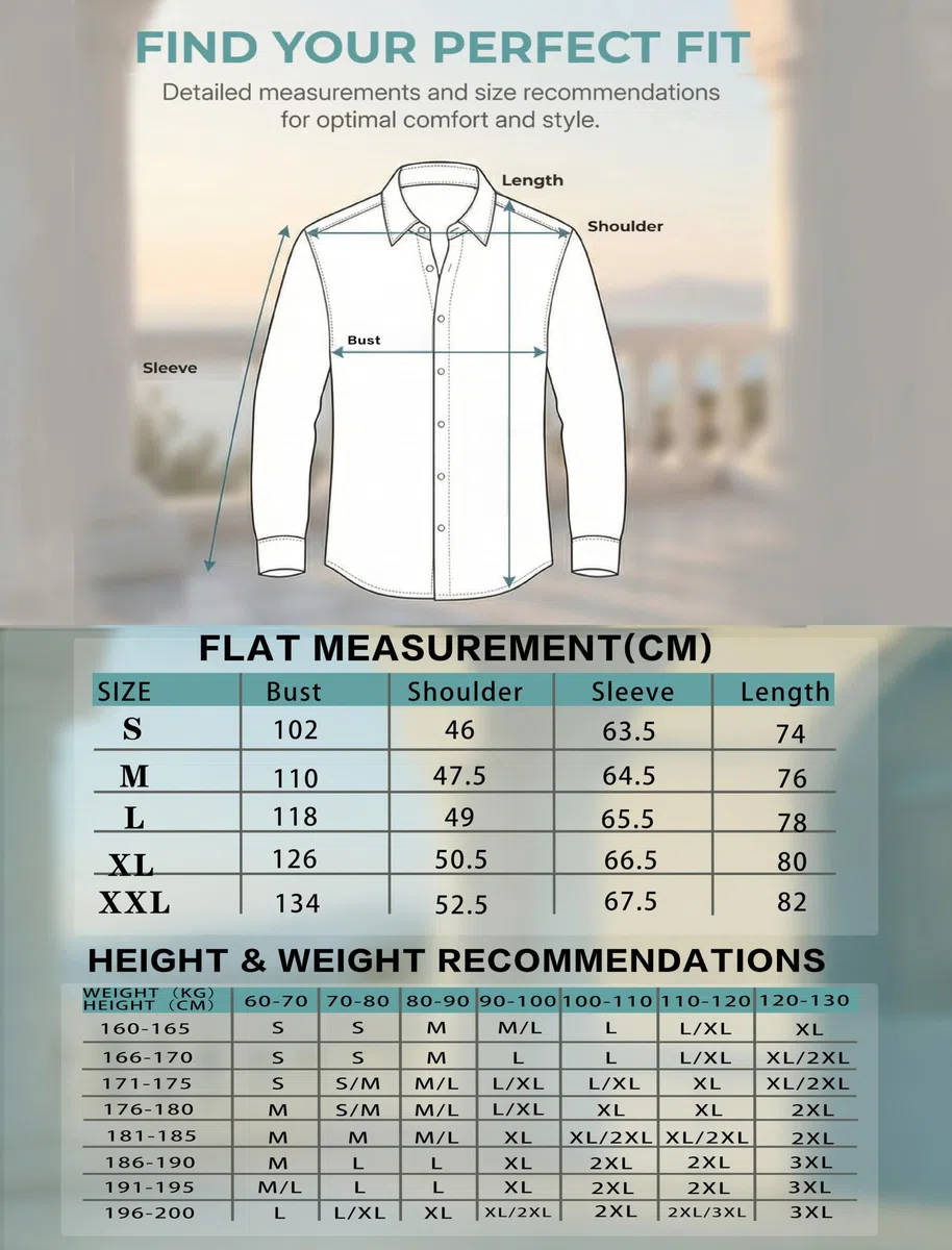 Camisa para Hombre Manga Larga, Camisa Informal de Lino-Algodón, Corte Estándar, Parte Superior Casual de Negocios, Ideal para Vacaciones Playa Verano