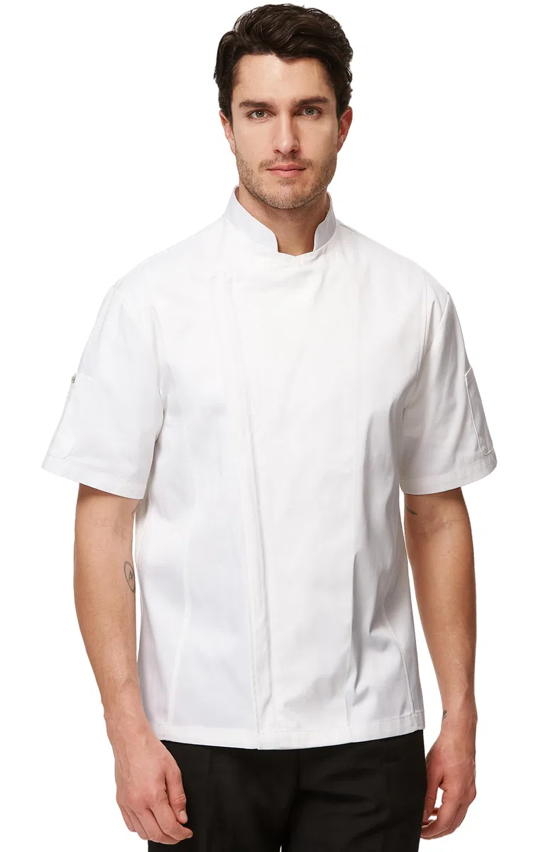 Chaqueta de cocina para hotel, cocina, restaurante, uniforme de trabajo, panadería, cocina, servicio de alimentos, catering, ropa de chef profesional 2947M
