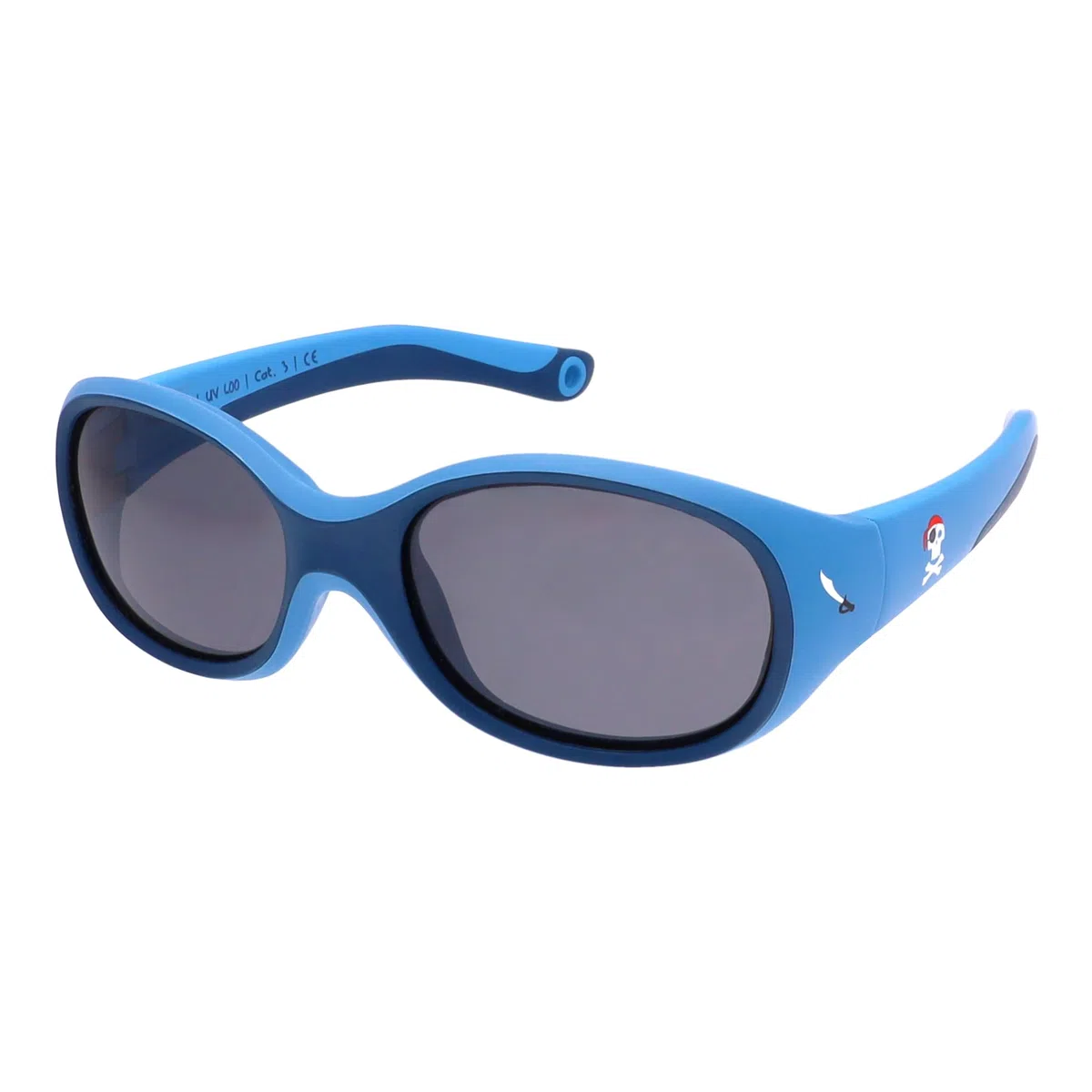 ActiveSol gafas de sol | NIÑO | 100% protección UV 400 | polarizadas | irrompibles, de goma flexible | 2-6 años | 22 gramos | Pirata