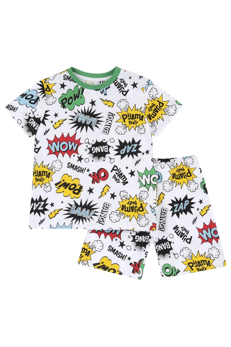 Chicco, Pijama de Manga Corta Niña y Niño en Algodón Suave, Diseñado en Italia, Ropa Bebé