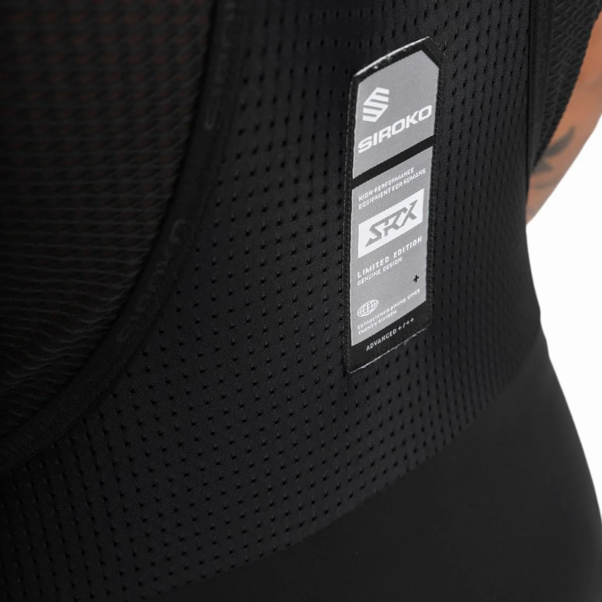 SIROKO Culote Corto Ciclismo SRX World Series Negro