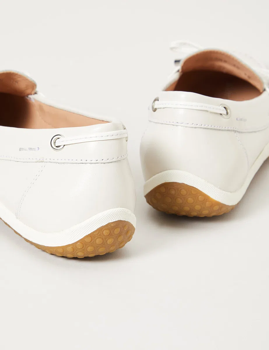 Geox D Vega Moc B, Mocasines para Mujer