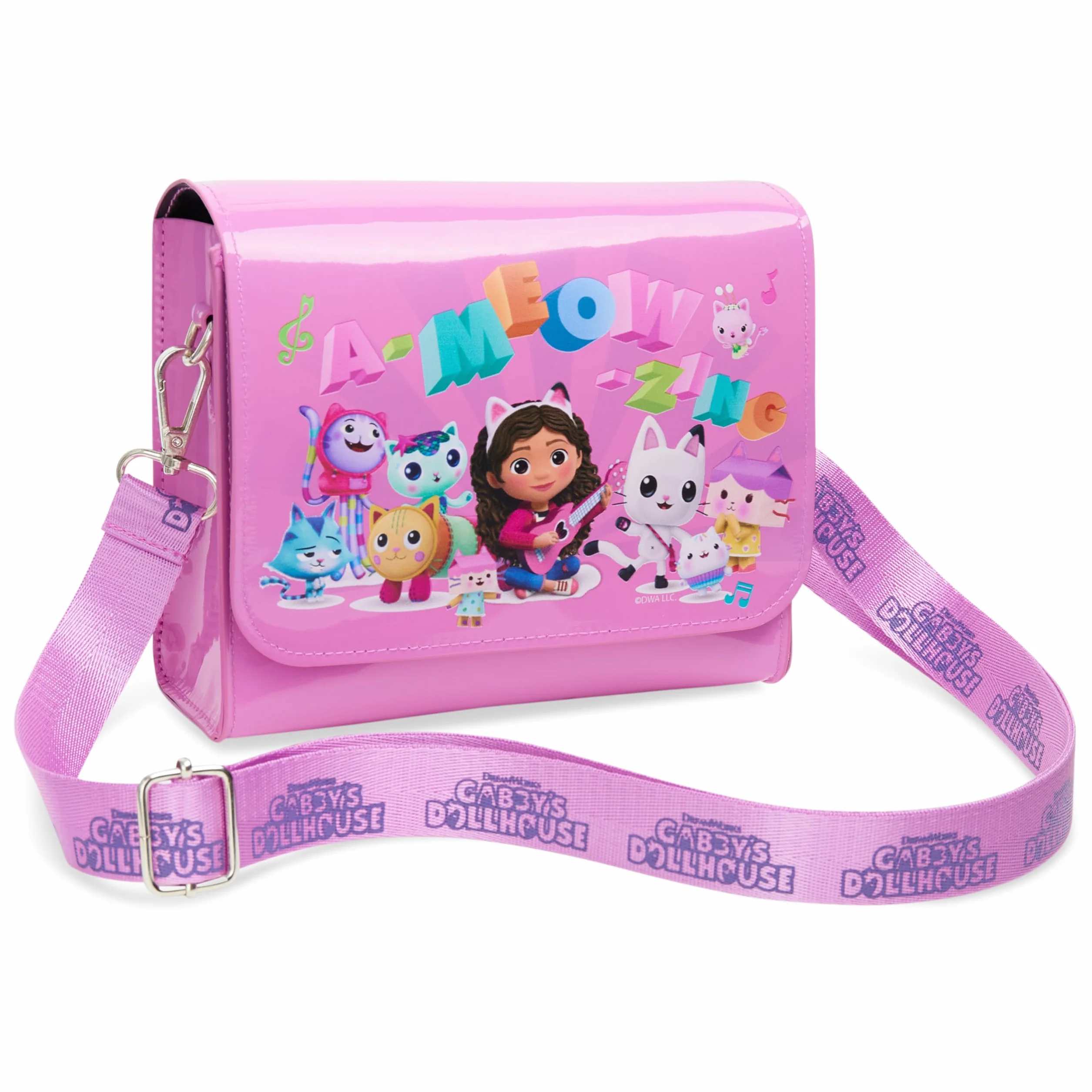 Casa de Muñecas Gabby Bolso Niña, Bolso Bandolera con Correa Ajustable - Regalos para Niñas