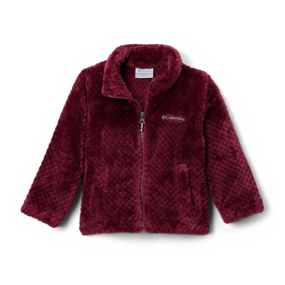 Columbia Fire Side Sherpa Full Zip Forro polar Sherpa con cremallera completa Niñas (Pack de 1)