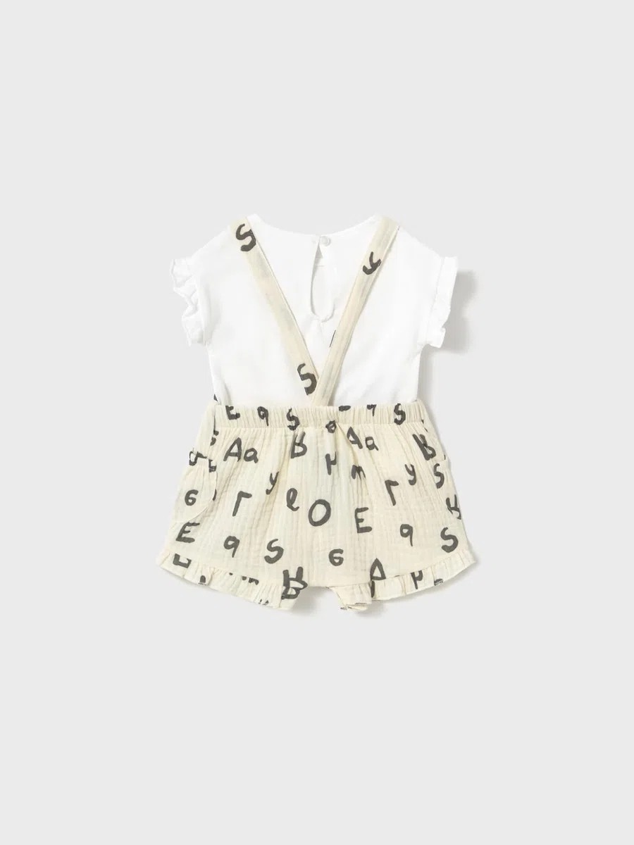 Mayoral Conj. Peto y Camiseta para bebé niña 18 Meses (86cm)