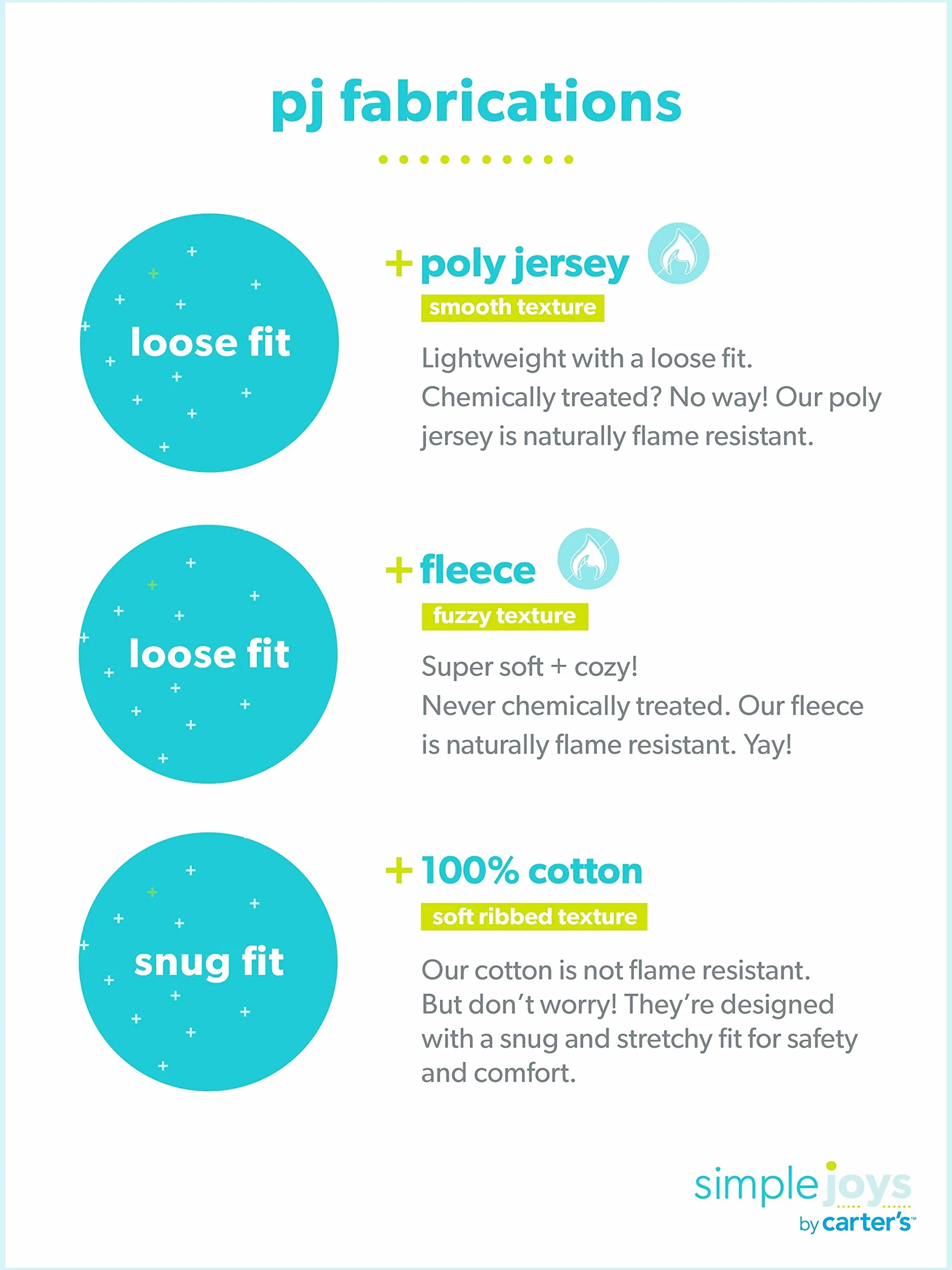 Simple Joys by Carter's 3-Piece Snug-fit Cotton Holiday Pajama Set Juego de Pijama Unisex niños (Pack de 3)