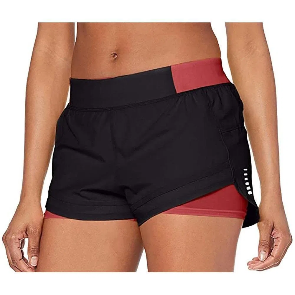 Under Armour Qualifier Speedpocket 2 In 1 Womens Pantalones Cortos para Correr
