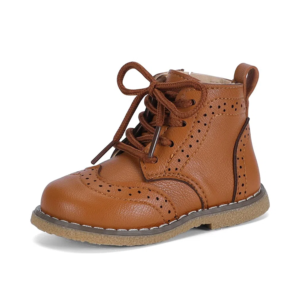 MASOCIO Botines Niños Niñas Botas de Escuela Ankle Boots 21-29 EU