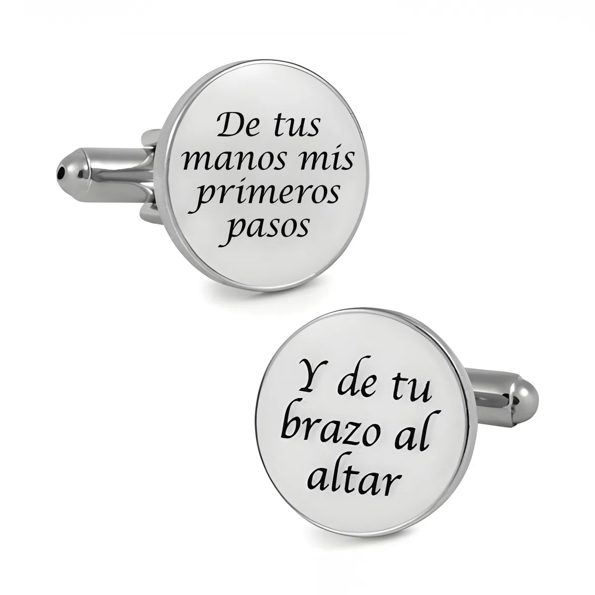 Gemelos para Boda Regalo para el Padrino Cubrebotones | Gemelos Originales Para Camisas | Para Hombres y Niños | Regalos Para Bodas, Comuniones, Bautizos y Otros Eventos