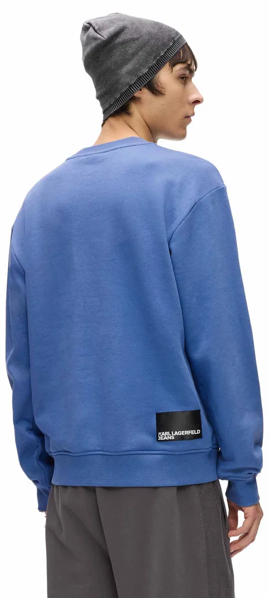 KARL LAGERFELD JEANS Hombre Regular Essential Logo Sweatshirt