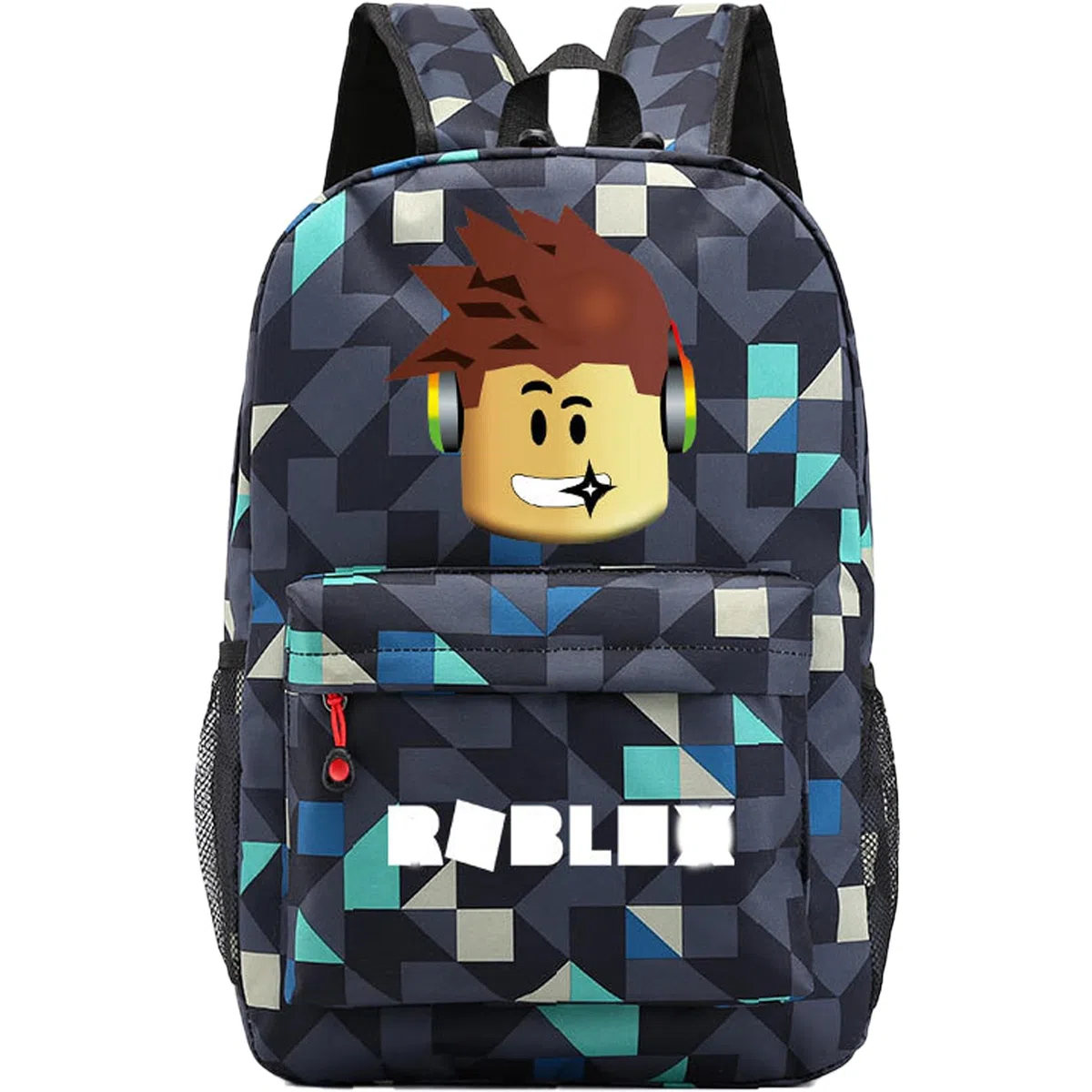 Mochila Robllox, Mochila escolar Rob-lox, Robllox school bag de gran capacidad, mochilas escolar Rob-lox, mochilas anime