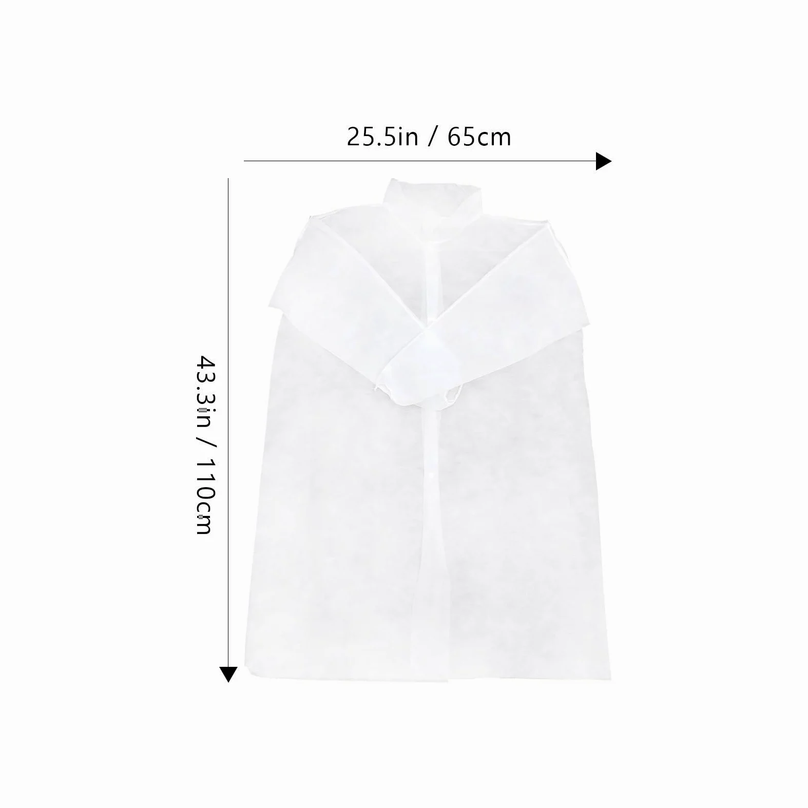 Batas de Desechables de Manga Larga Varios Estilos 10 Ropa Laboral Protectora de Tela No Tejida para Laboratorios y Pintura Varios Estilos