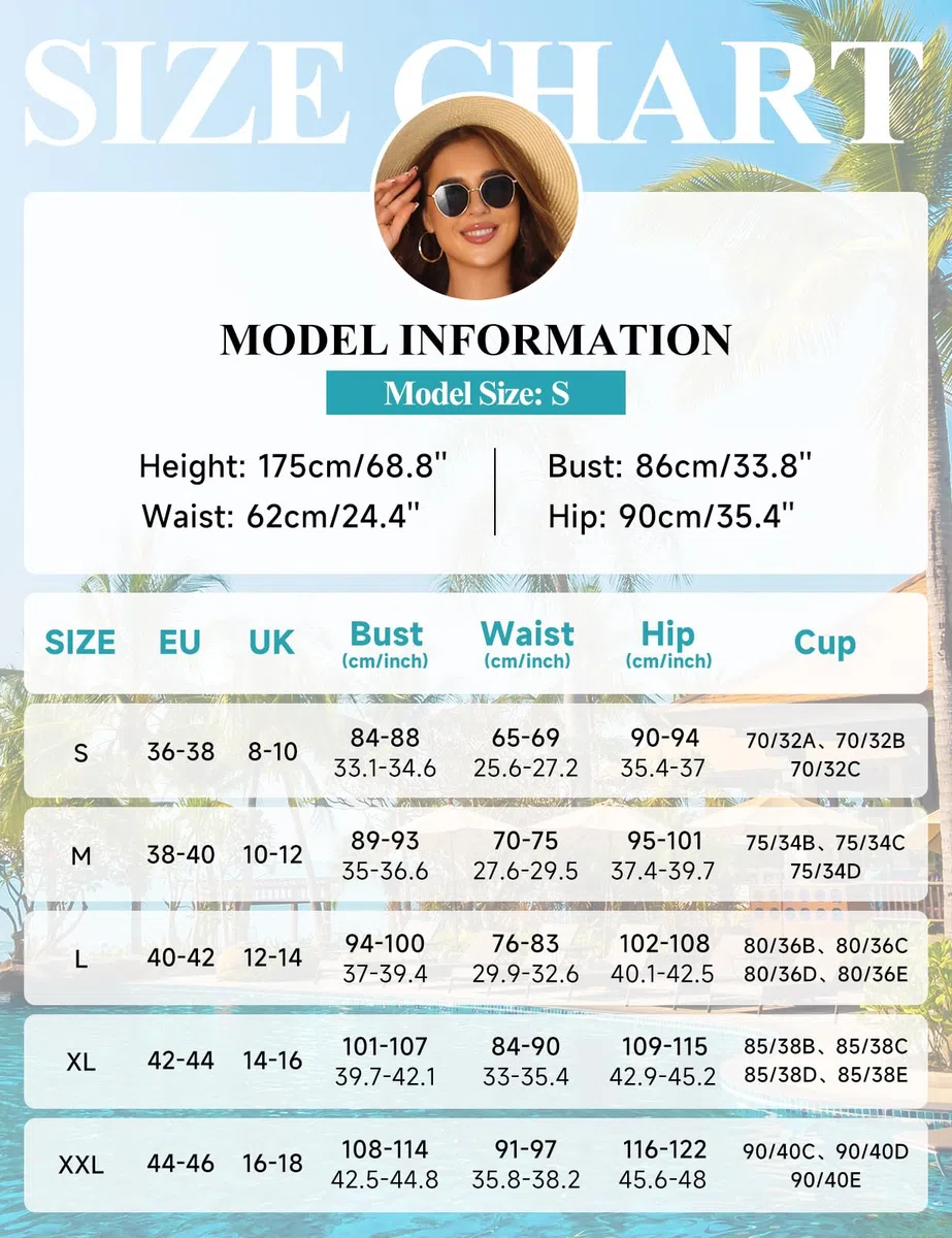 Nadeer Bikini Mujer Push Up Conjuntos de Bikinis Nudo Torcido Cuello Halter Sexy Sin Espalda Traje de Baño Mujer 2 Piezas Cintura Medio con Cordones Verano Piscina Playa Deportivo