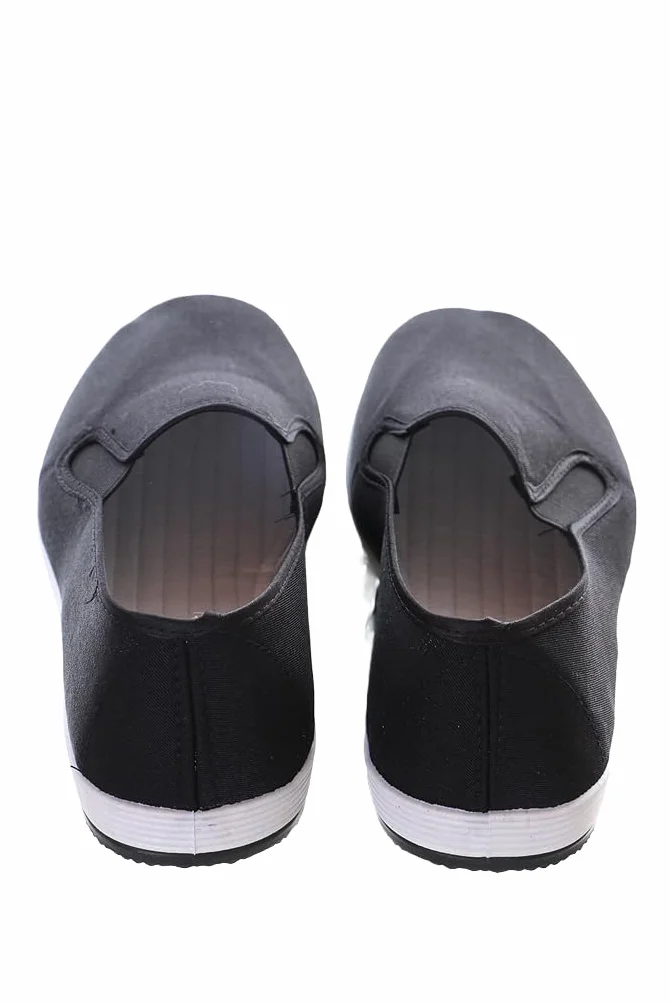 Kungfu artes marciales chinas Taichi Wushu ocio tela zapatos mocasines negro antideslizante
