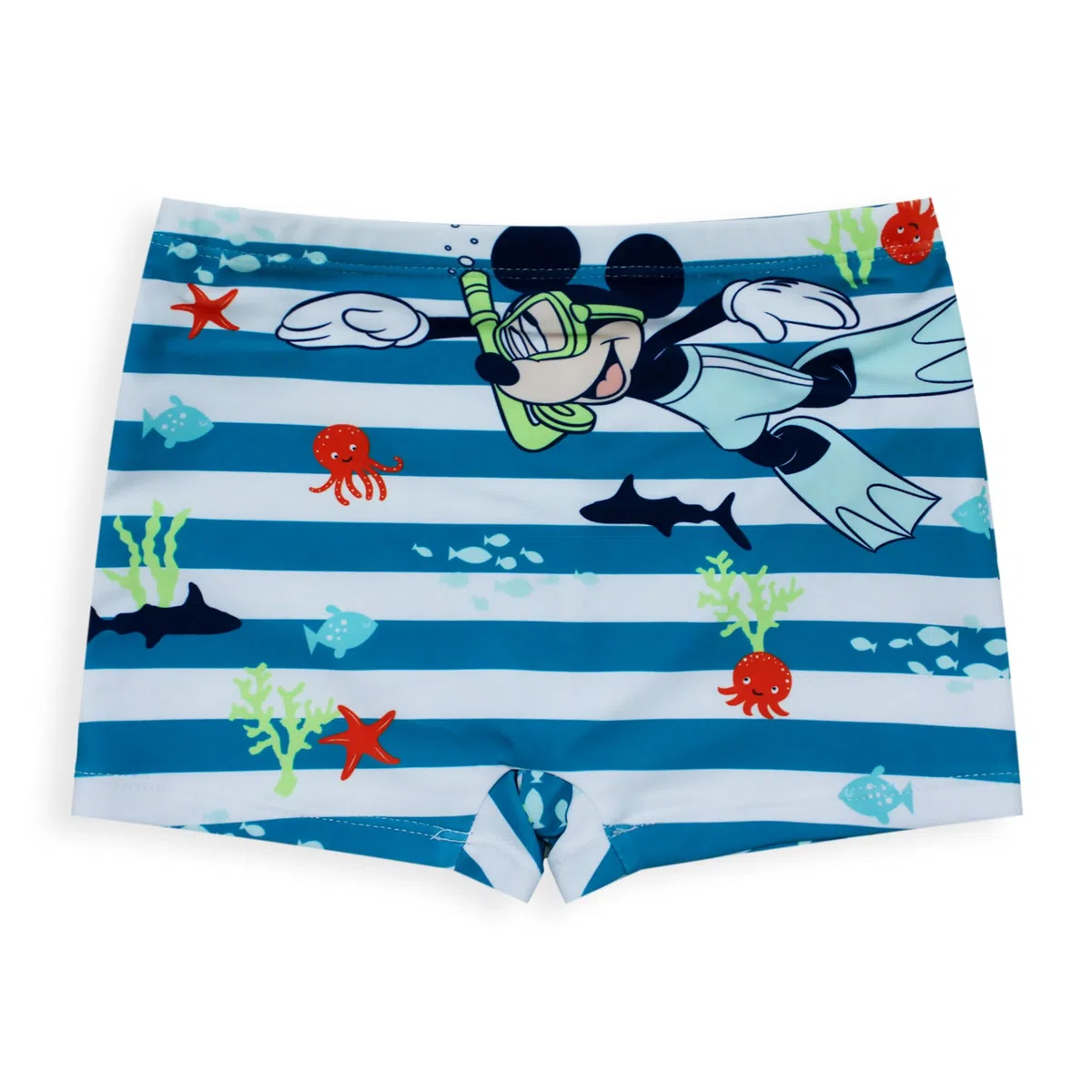 Mickey Mouse bebé-niños Bañador (Azul,3 años)