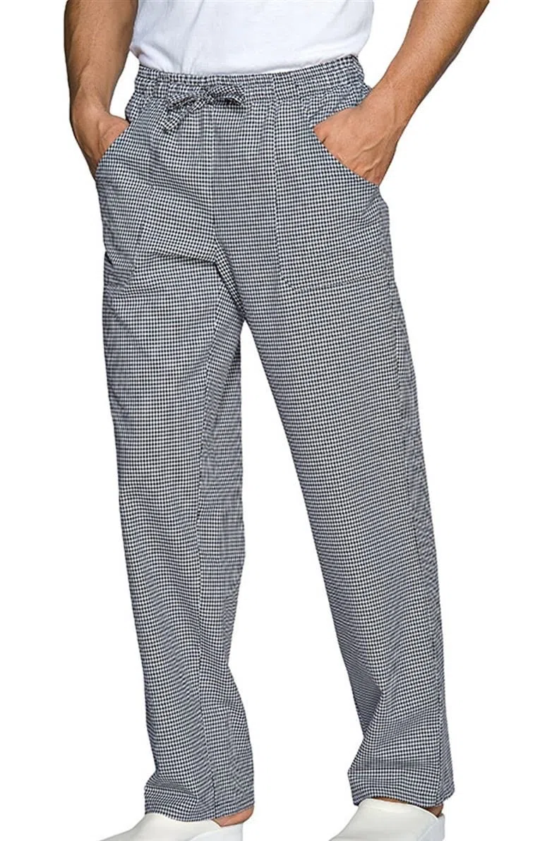 pantalón de Chef, para restaurantes y para la Cocina, Uniforme de Trabajo, Pantalones de Cocinero, para Hombre y Mujer, pie de gallina, Made in Italy