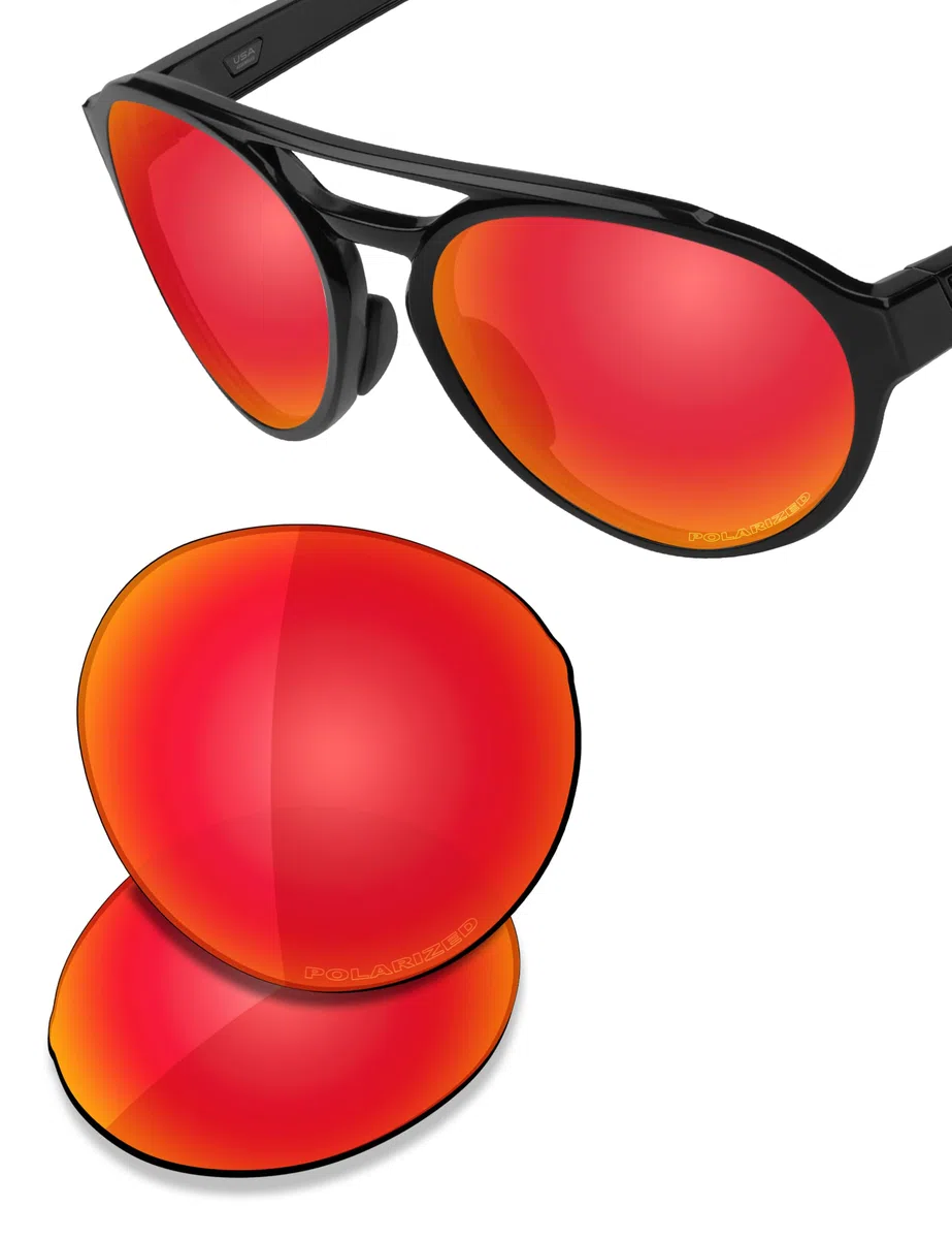 Saucer Lentes y almohadillas nasales de repuesto prémium para gafas de sol Oakley Forager OO9421