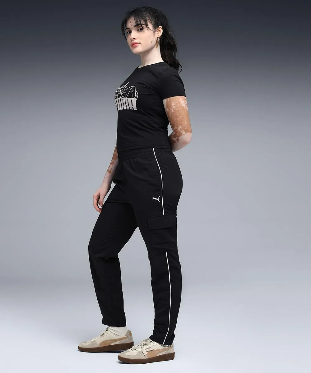 PUMA Sport Woven Cargo Pants Op - Pantalones Tejidos Mujer