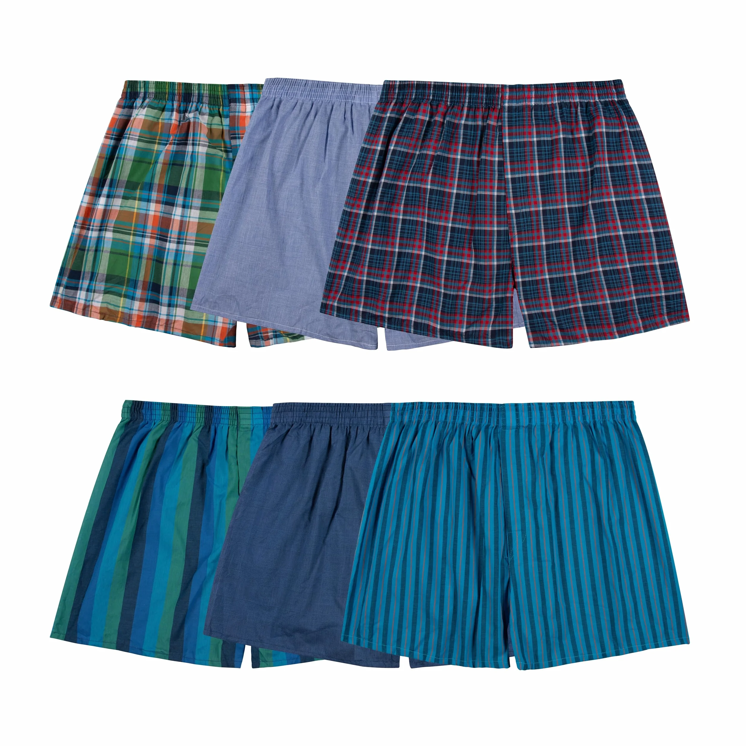 Fruit of The Loom Underwear Woven Boxer Multipack Ropa Interior Hombre (Pack de 5)