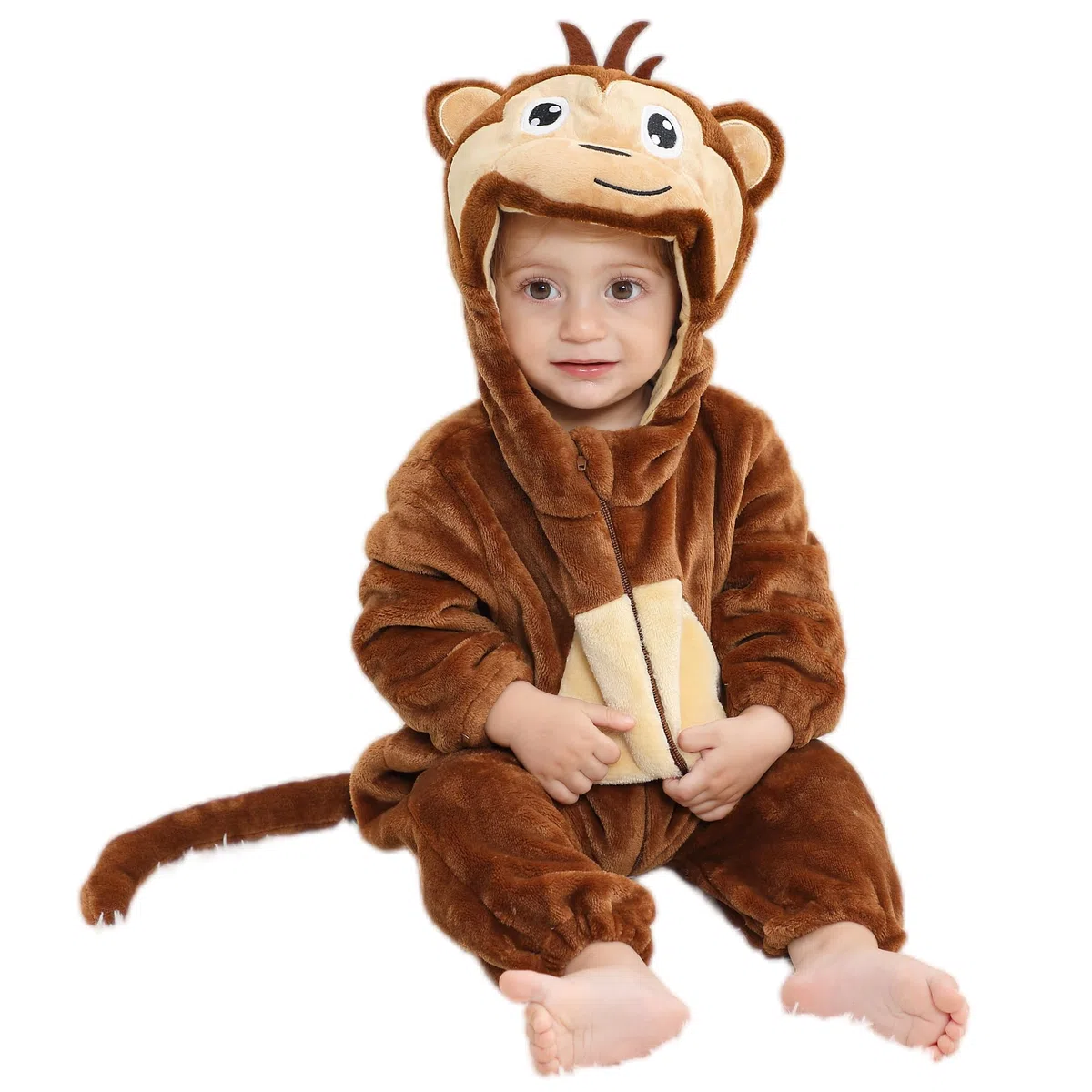 Mameluco de Animal Invierno con Capucha para Bebés Unisex,2-36 Meses