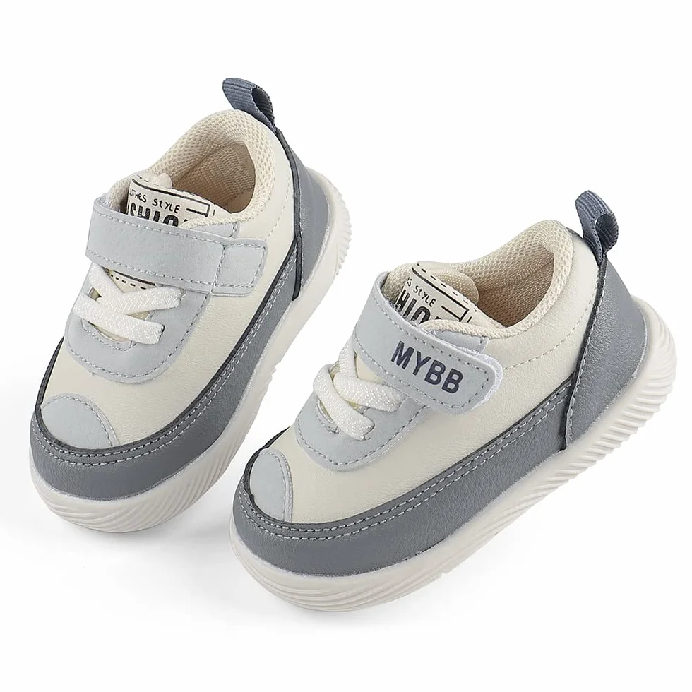 LACOFIA Zapatos Primeros Pasos Bebé Niño Niña Zapatillas de Deporte con Suela de Goma Antideslizante Bebé
