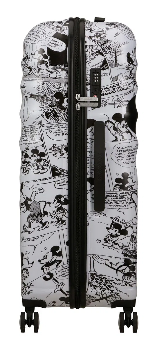 American Tourister Breakruptor de Onda FL - Spinner L, Maleta, 77 cm, 96 L, Multicolor (Minnie Comics White)