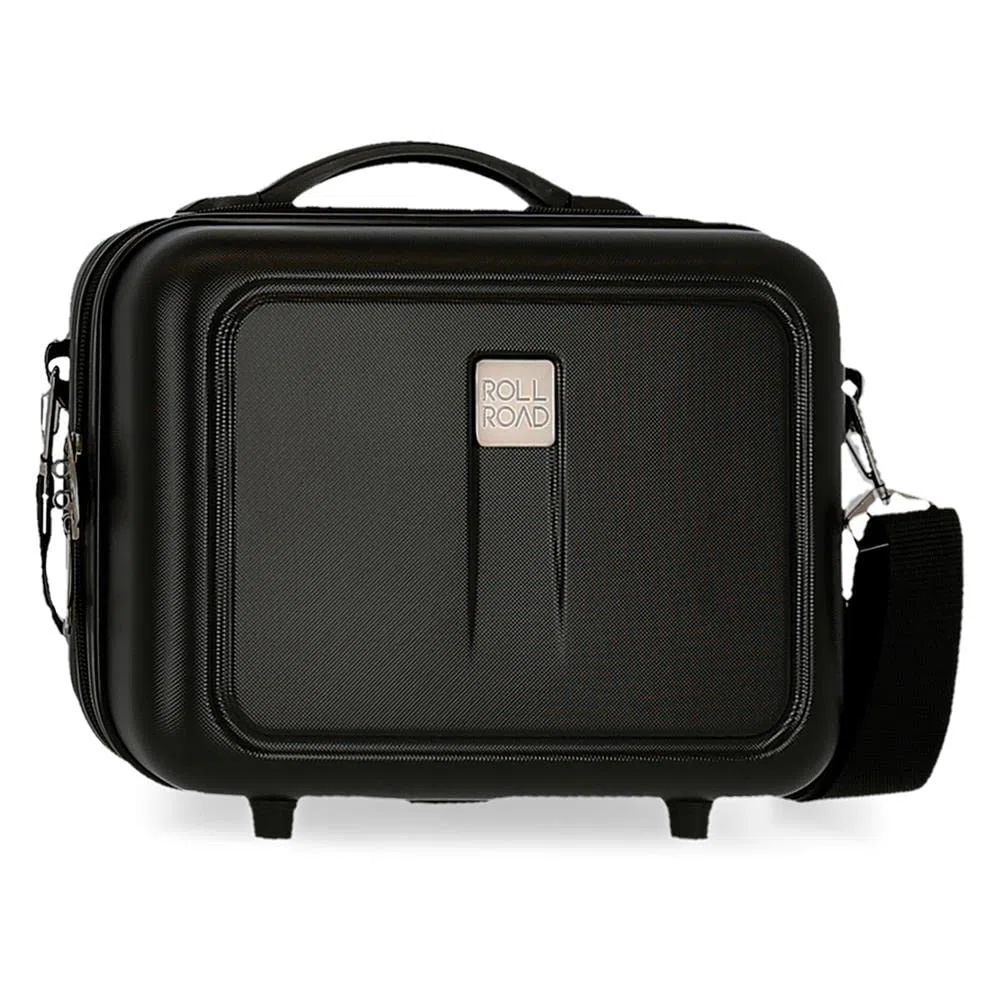 Roll Road Camboya Neceseres de viaje Negro 29x21x15 cms Rígido ABS 9,14L 0,63 kgs