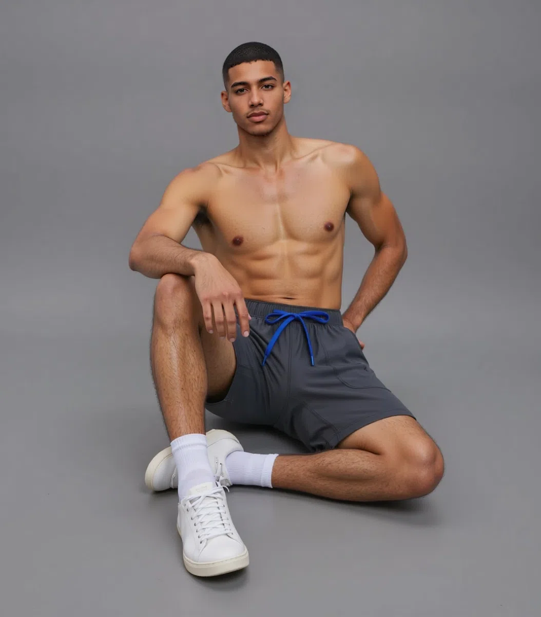 Separatec Pantalones cortos de senderismo para hombre, pantalones cortos casuales ligeros de secado rápido de 7 pulgadas con bolsillos con cremallera para actividades al aire libre, correr, viajes