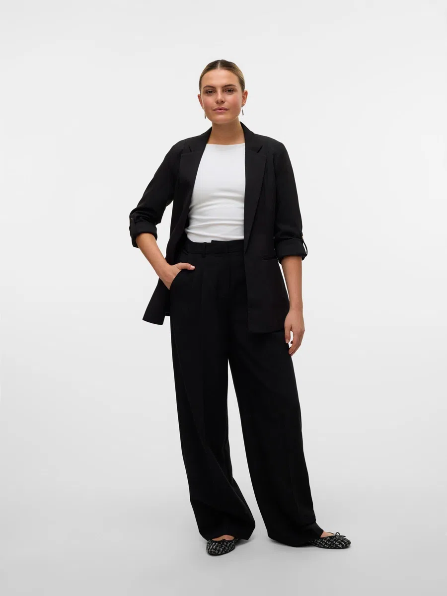 VERO MODA Vmgloria 3/4 Slim Blazer Noos Vmgloria Slim Blazer Noos 3/4 Mujer (Pack de 1)