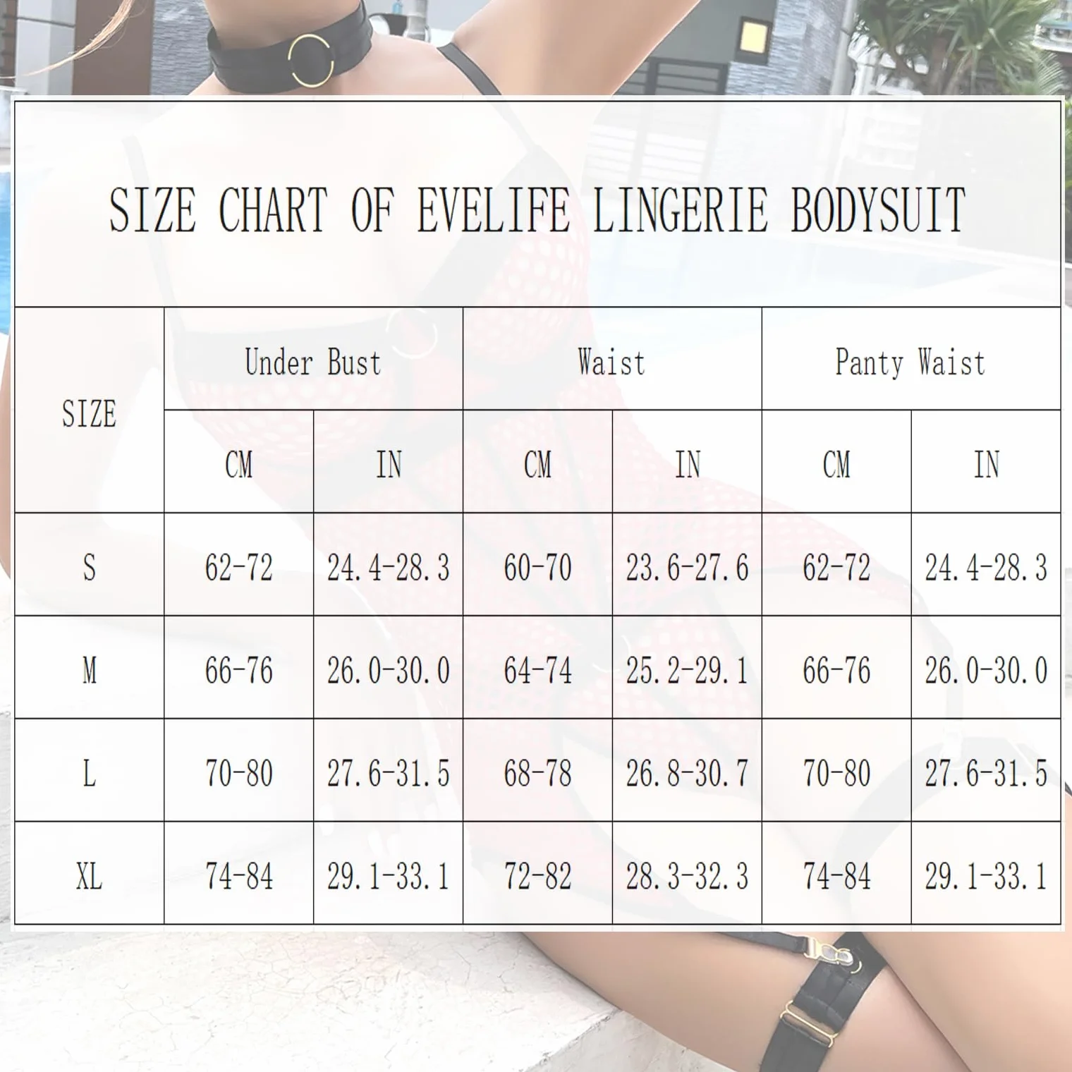 EVELIFE Conjuntos de Lencería para Mujeres Body de Red Sexy con Medias Largas Muslo Gargantilla Ropa Interior Camisetas Sin Medias