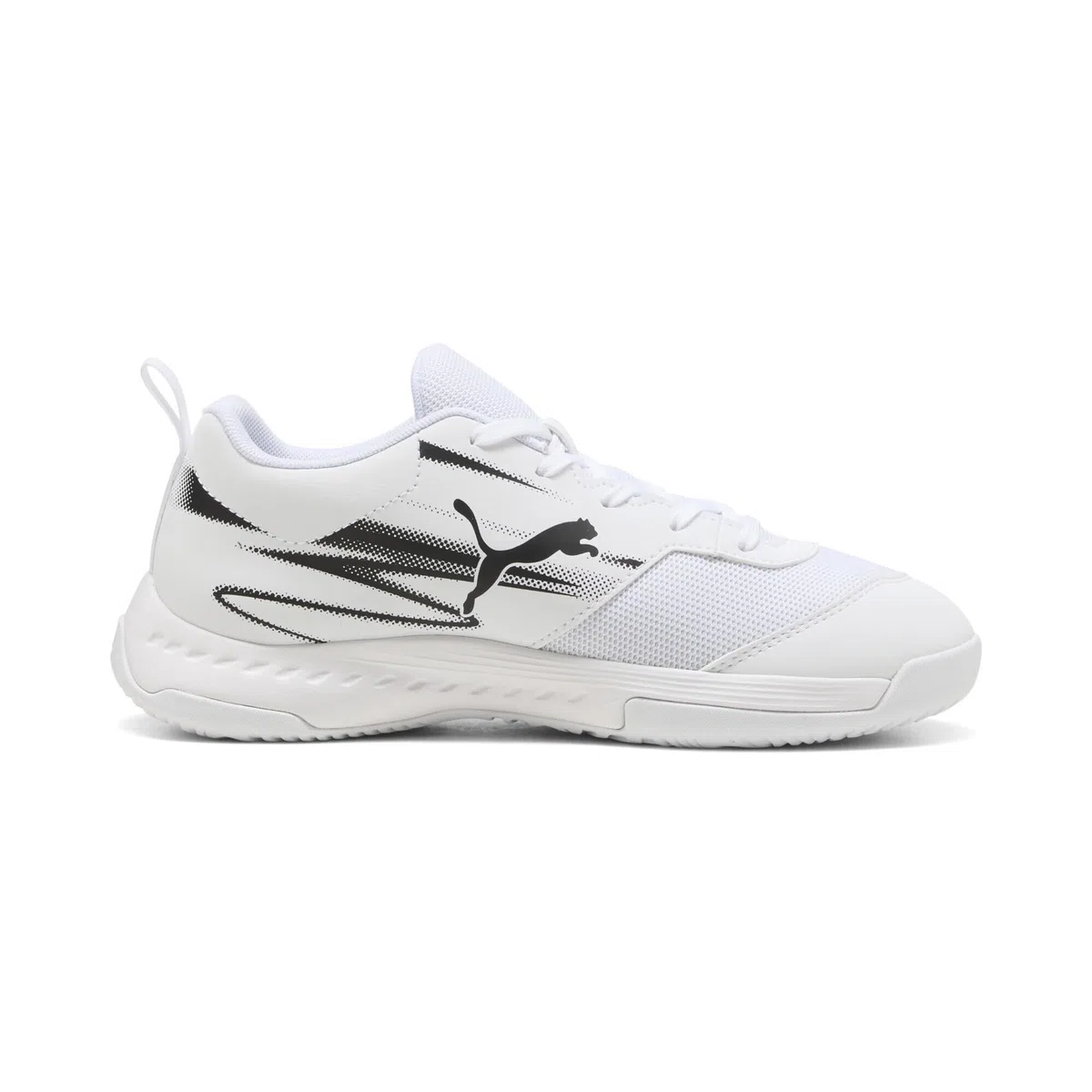 PUMA VARION II JR, Indoor Court Shoe, White Black, 34 EU