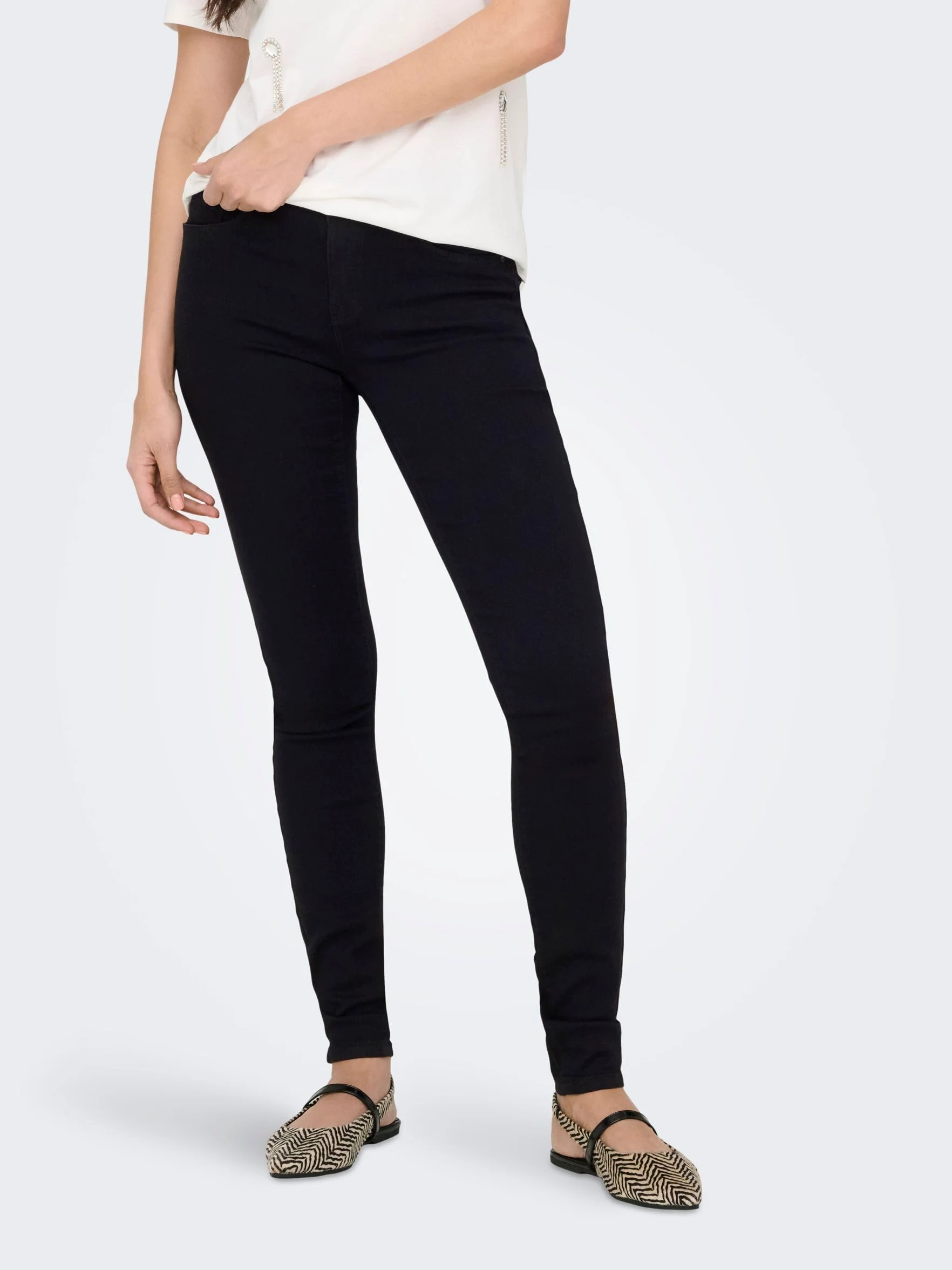 ONLY Skinny fit Jeans ONLRAIN Mid Waist Skinny Fit Jeans