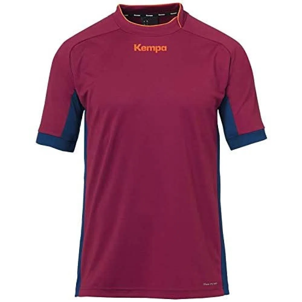 Kempa Prime Shirt Camiseta De Balonmano Cuello Asimétrico para Hombre Hombre