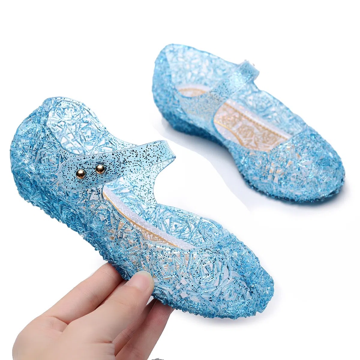ZJstyle - Zapatos de princesa para niñas, para fiesta de baile, cosplay