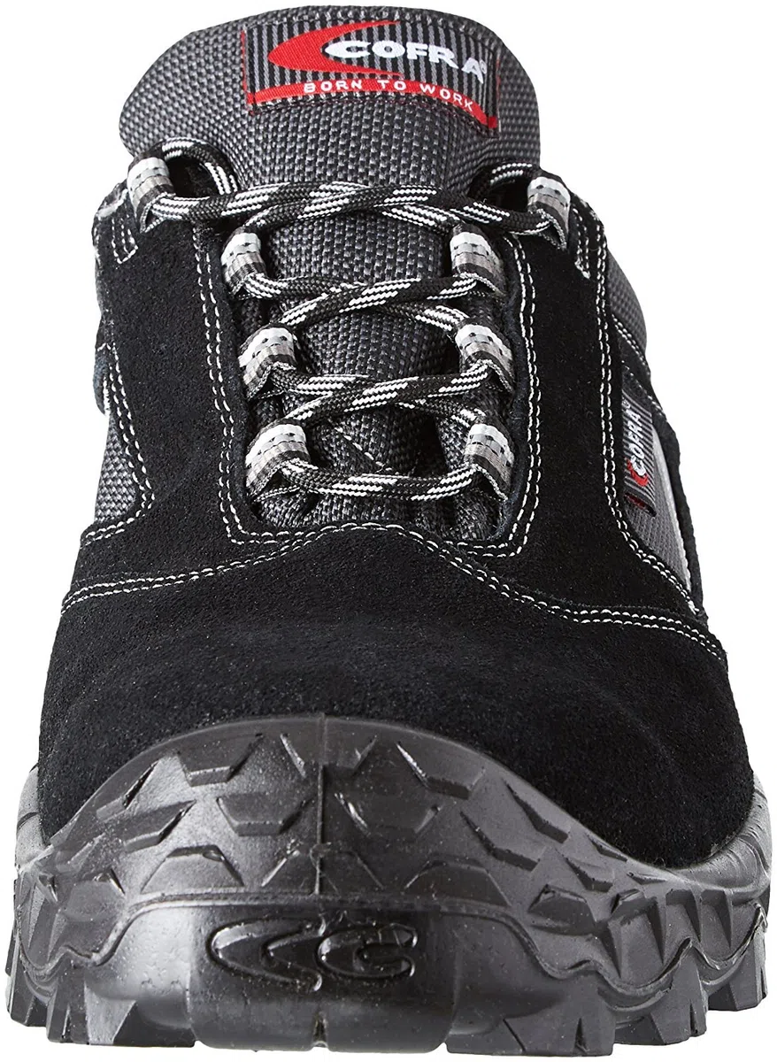 Cofra FW210-000.W42 - Zapatos de Seguridad Suez S1 P SRC, Talla 42 Pulgadas, Color Negro