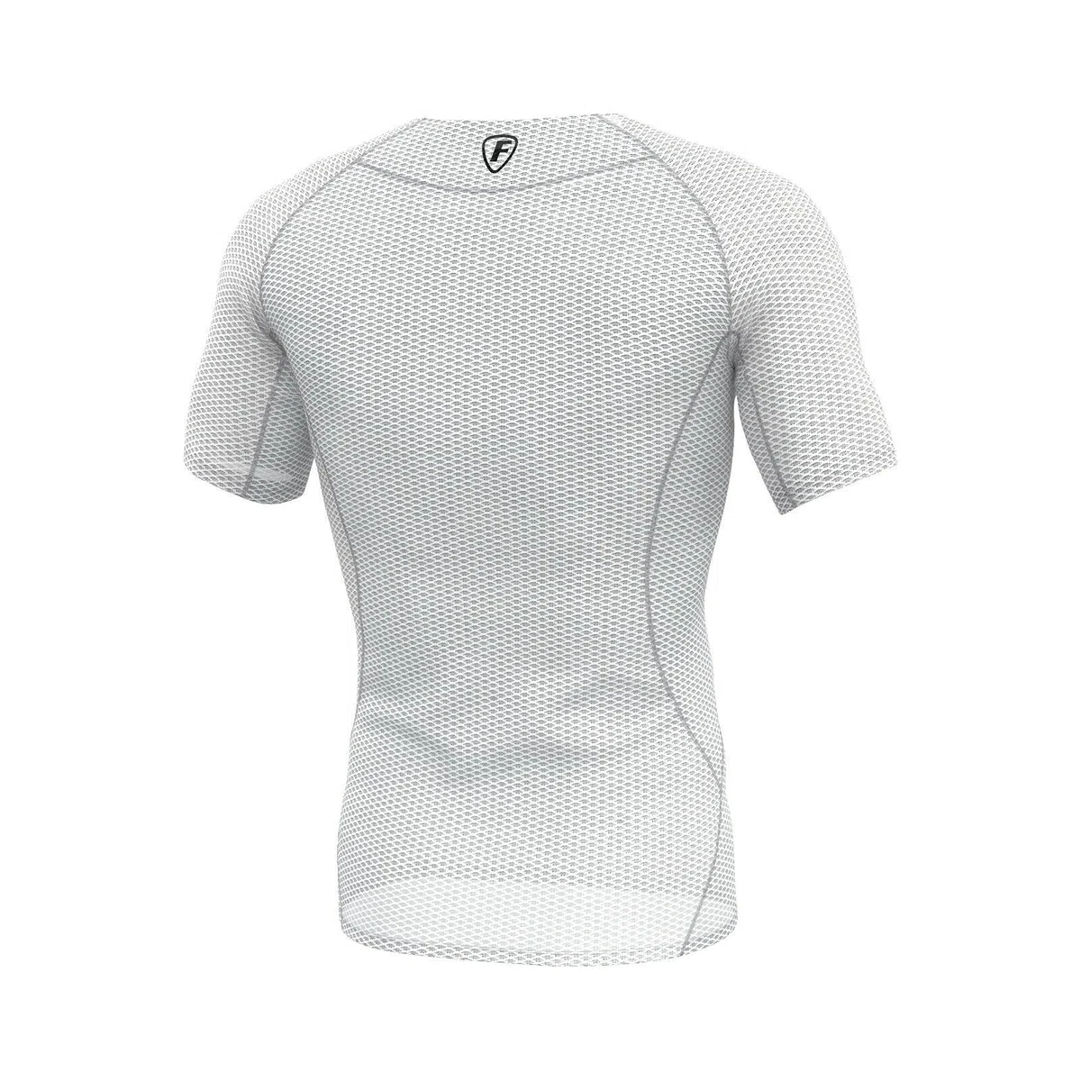 FDX Camiseta Funcional Cool Mesh de Manga Corta para Hombre, Ultraligera, Transpirable y antiolor, Ideal para Ciclismo de Verano, Running, Fitness, Entrenamiento y Senderismo