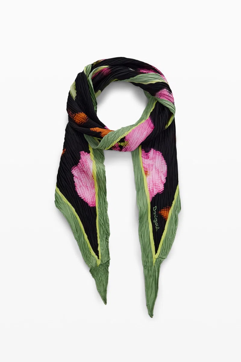Foulard flores