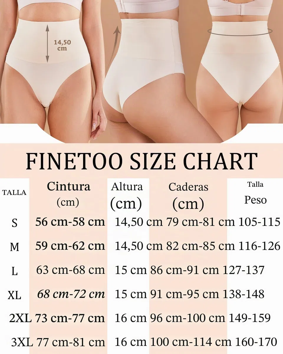 FINETOO Pack de 4 Calzoncillos para Mujer, Cintura Alta, Bragas sin Costuras, Ropa Interior de Cintura Alta, Ropa Interior sin Costuras, Paquete S-3XL., A-4er, 3XL
