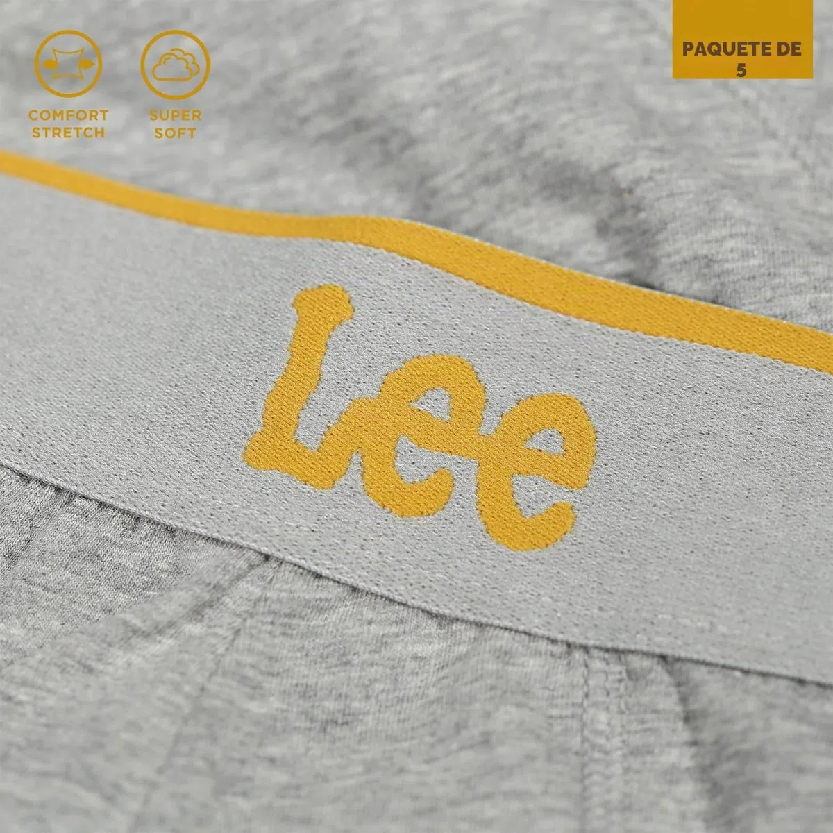 Lee Calzoncillos Hombre Boxer Algodón | Pack Boxer Hombre, Underwear Men Cómodo y Transpirable | Boxers Masculino con Cintura Elástica, Ropa Interior Hombre