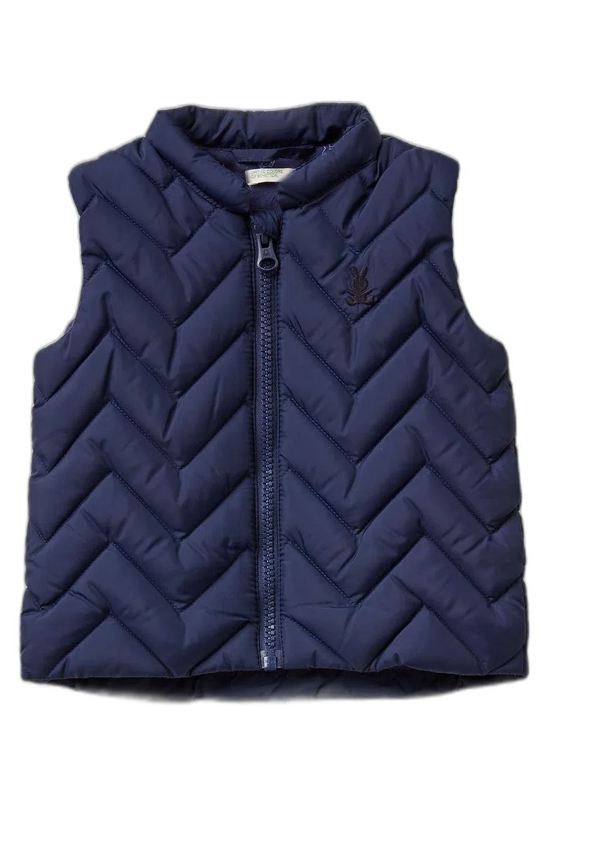 United Colors of Benetton CHALECO, turquesa, 68 cm