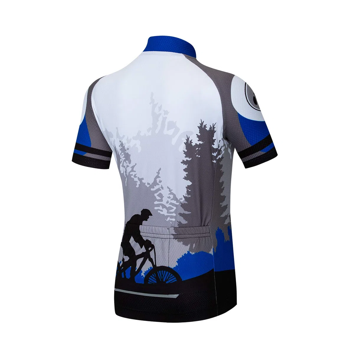 Camiseta de ciclismo para niños, de manga corta, transpirable, de secado rápido, S-XXL