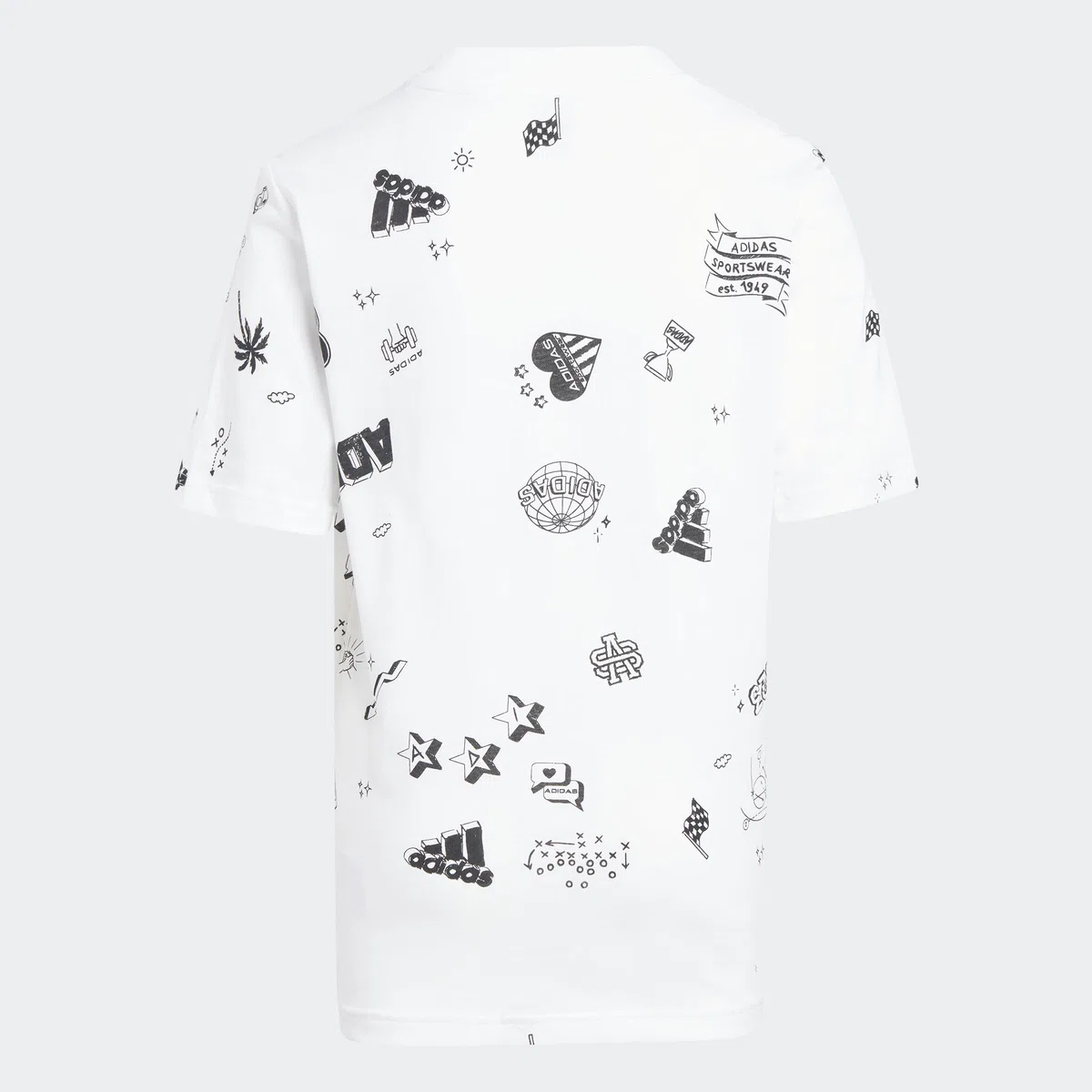 adidas J Bluv Q3 Aopt Camiseta Unisex bebé