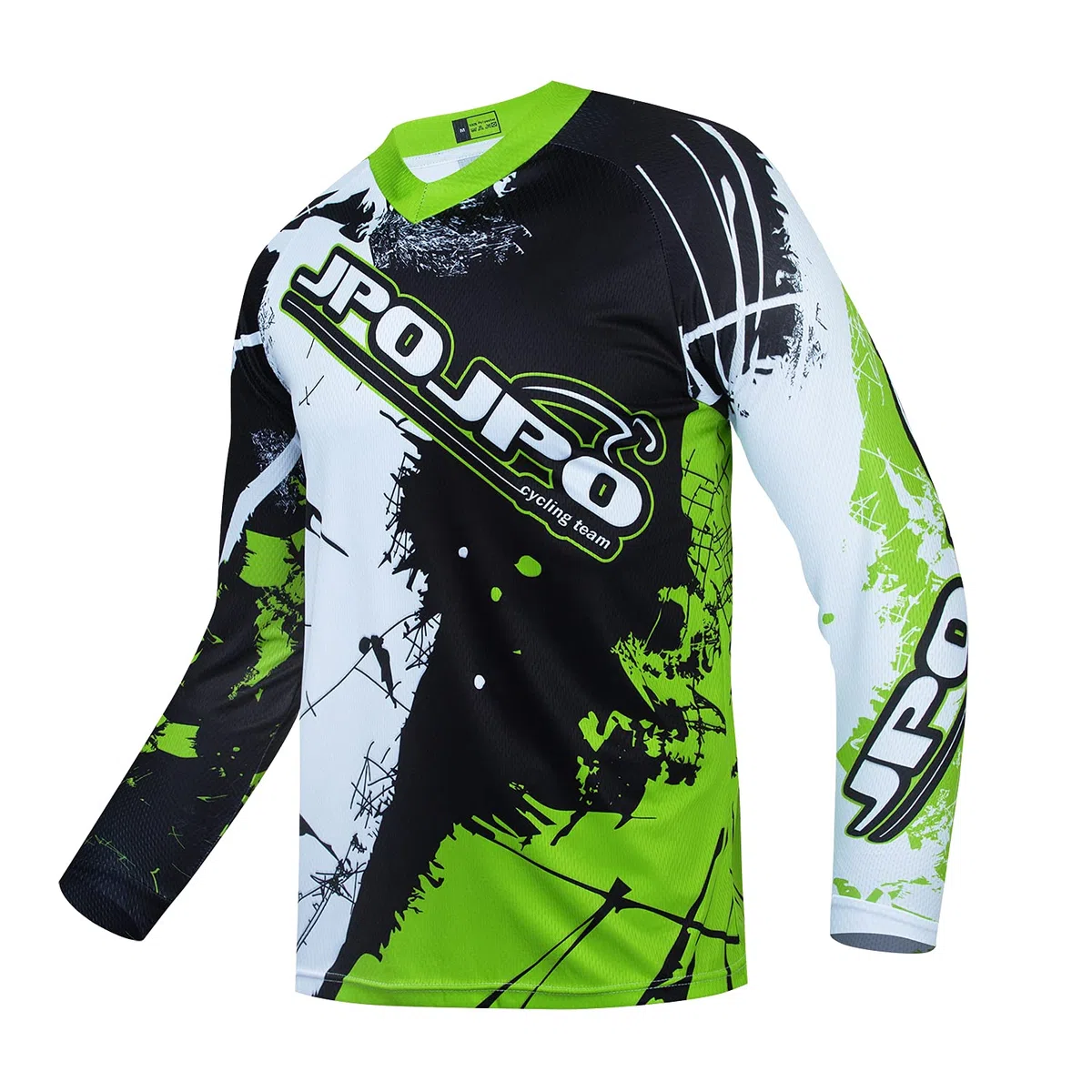 Camiseta de ciclismo para niños, de manga larga, para motocross, bicicleta de montaña, ropa de descenso