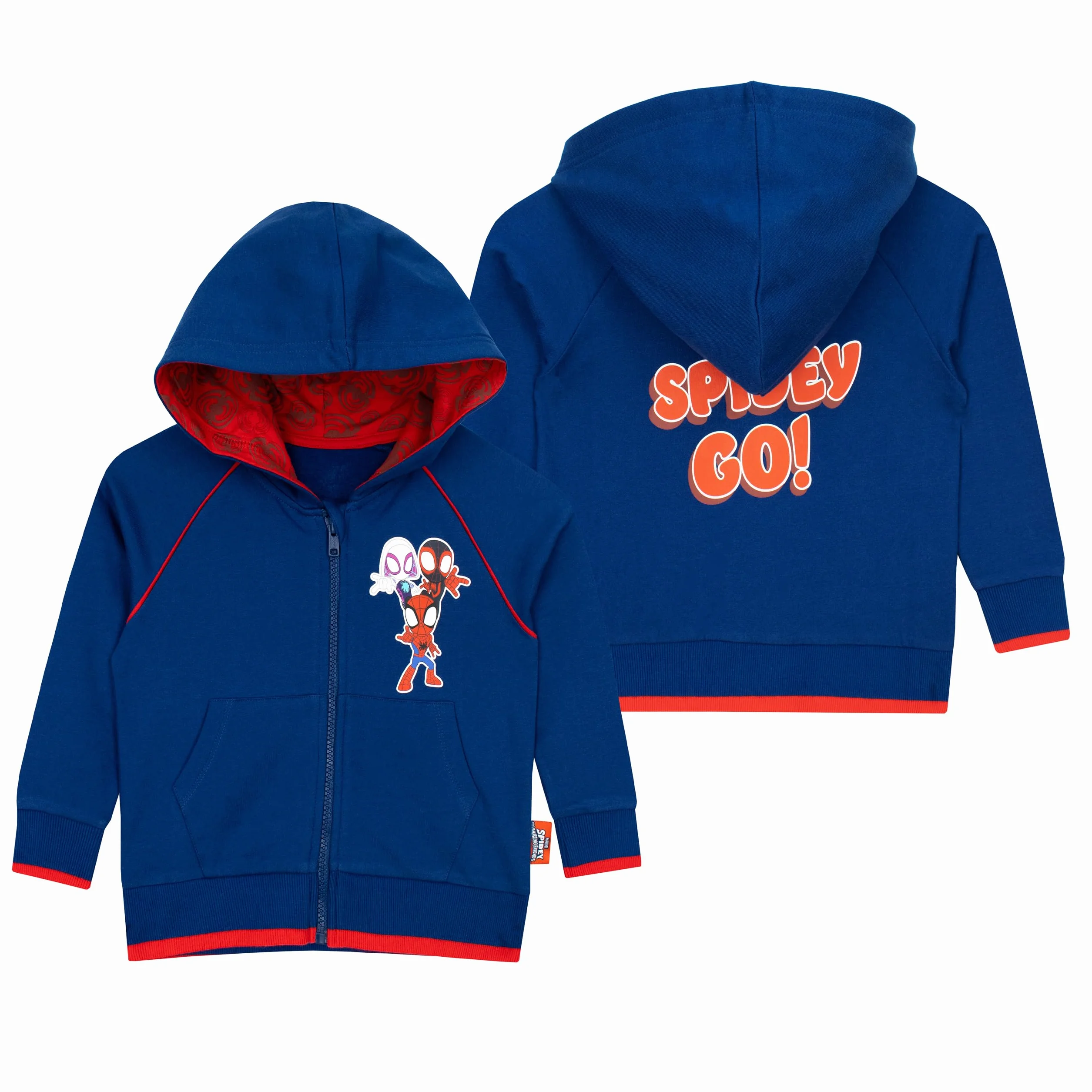 Marvel Sudadera | Sudadera Spiderman Niño con Spidey y Sus Increíbles Amigos | | Ropa Spiderman