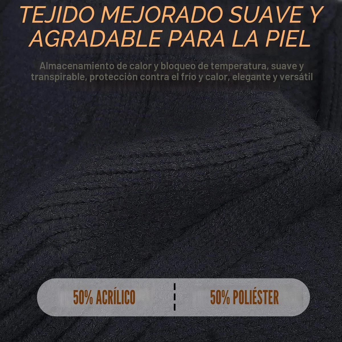 HASAGEI Gorros de Punto, Gorro Beanie para Hombre y Mujer, Diseño Clásico Moderno y Suave y Elástico, Unisex