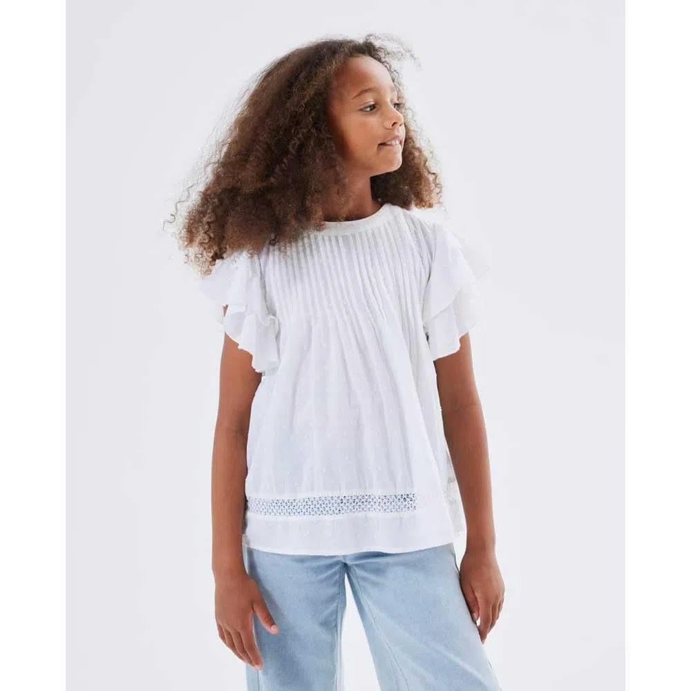 Name IT Nkffaride SS Top Noos Blusa de Manga Corta Niñas