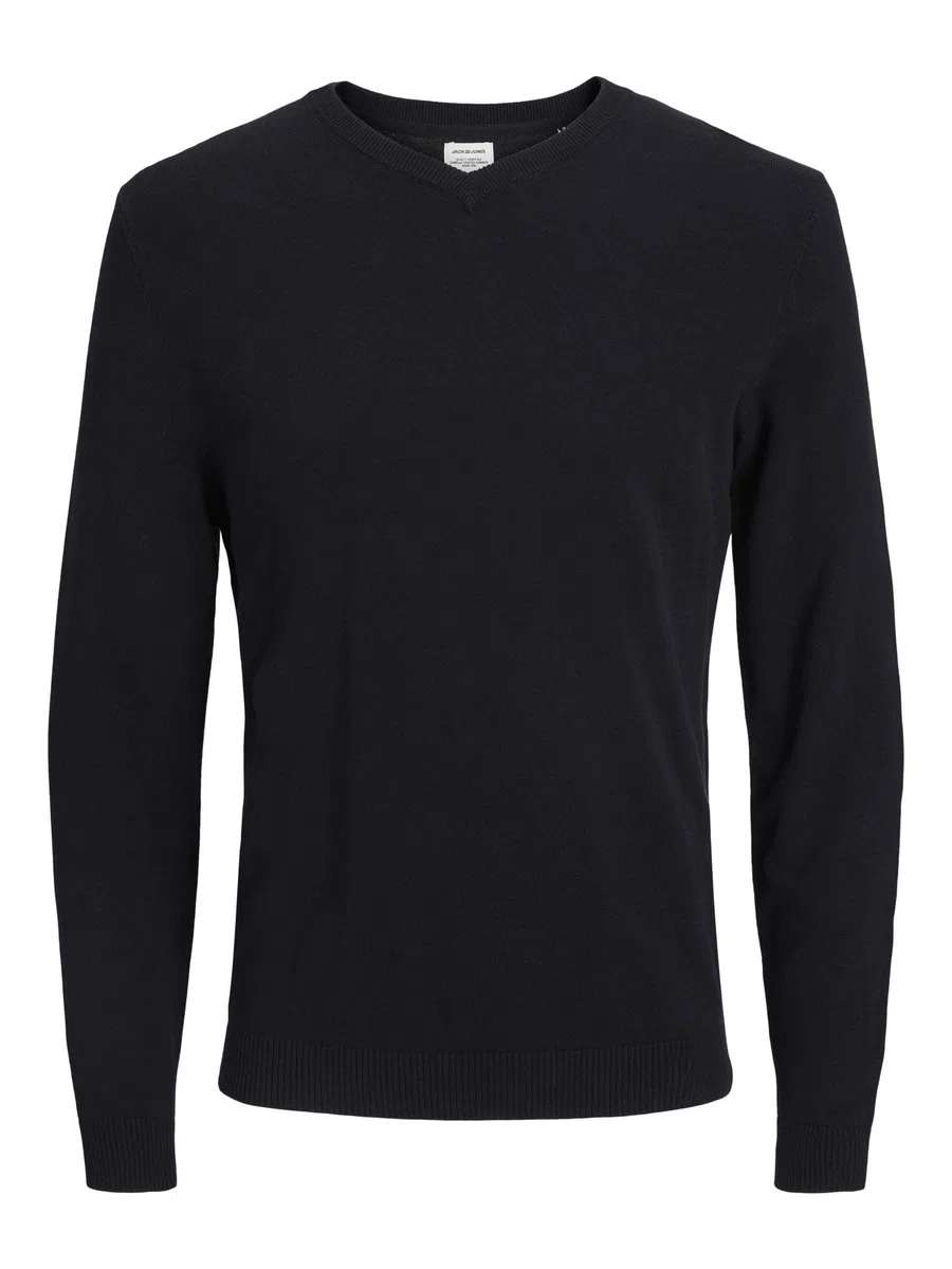 JACK & JONES Knitted Pullover Plain Knitted Pullover